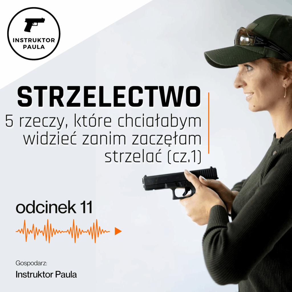 Podcast dla osoby przygotowującej się do egzaminu na pozwolenie na broń, nowi posiadacze broni, uczestnicy kursów strzeleckich, początkujący pasjonaci strzelectwa i osoby szukające praktycznych porad dotyczących treningu oraz wyboru sprzętu.